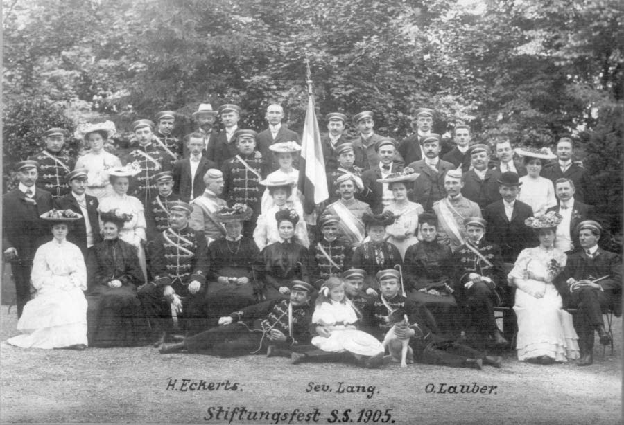 Stiftungsfest der Freien Burschenschaft Cheruscia 1905